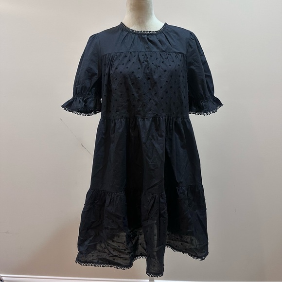 WHO WHAT WEAR X TARGET Balloon Short Sleeve Dress - Picture 11 of 12